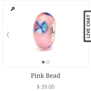 Trollbeads Pink Bead